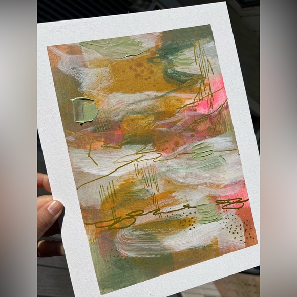 Original painting on paper board - Picture 2 of 2